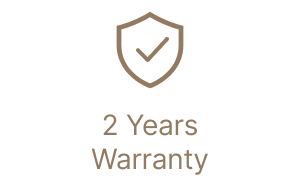 2 years warranty